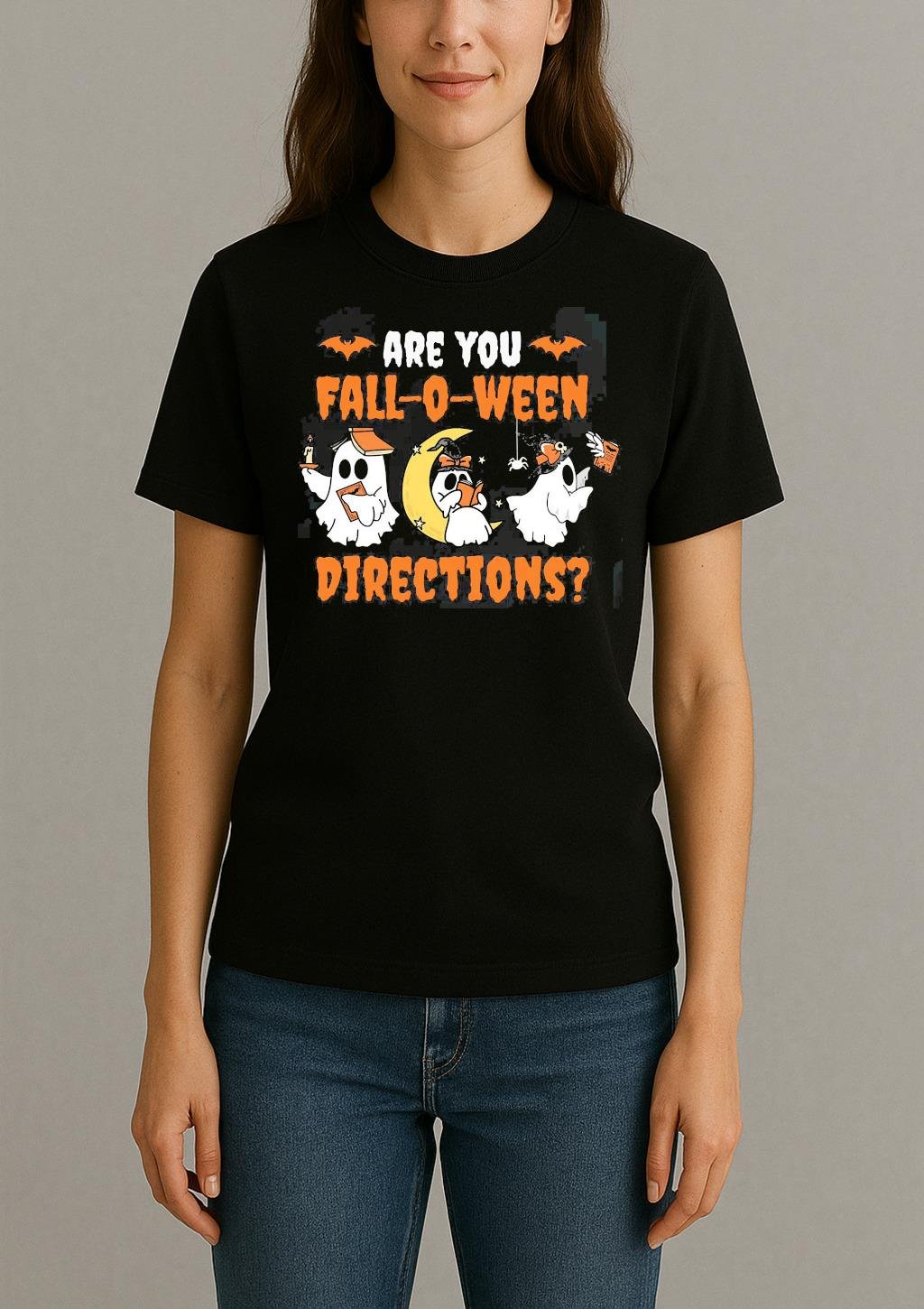 Are You Fall-o-ween Directions Shirt Womentee