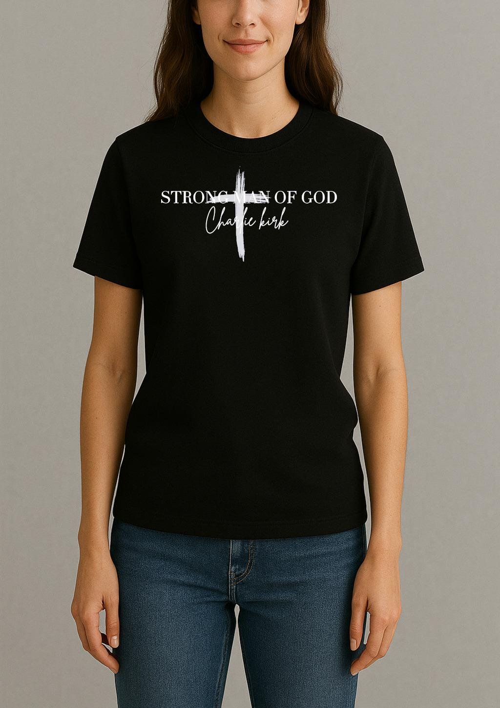 Charlie Kirk Shirt Christian Faith Shirt Womentee