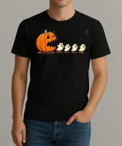 Halloween Pumpkin Chasing Ghost shirt
