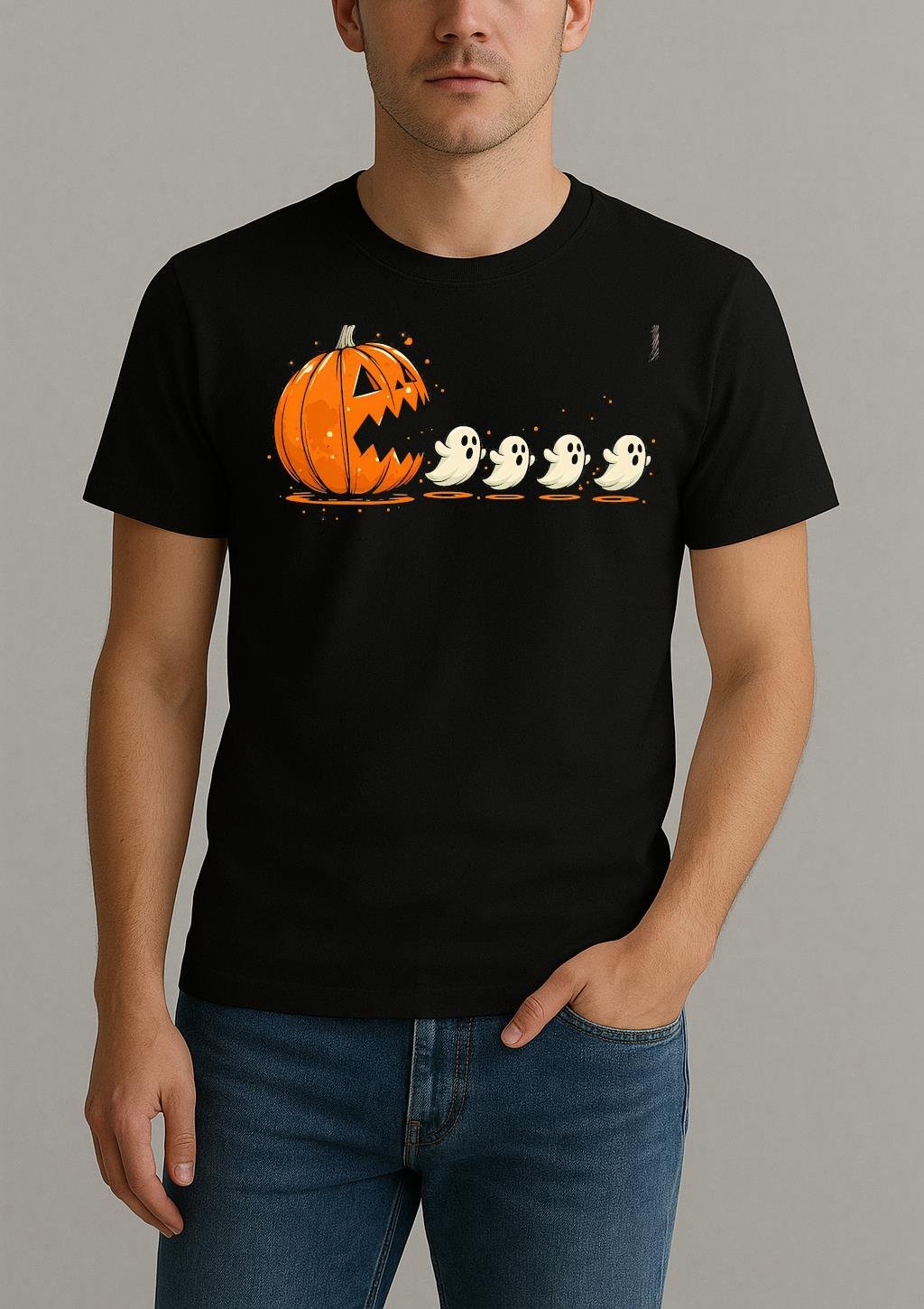Halloween Pumpkin Chasing Ghost shirt