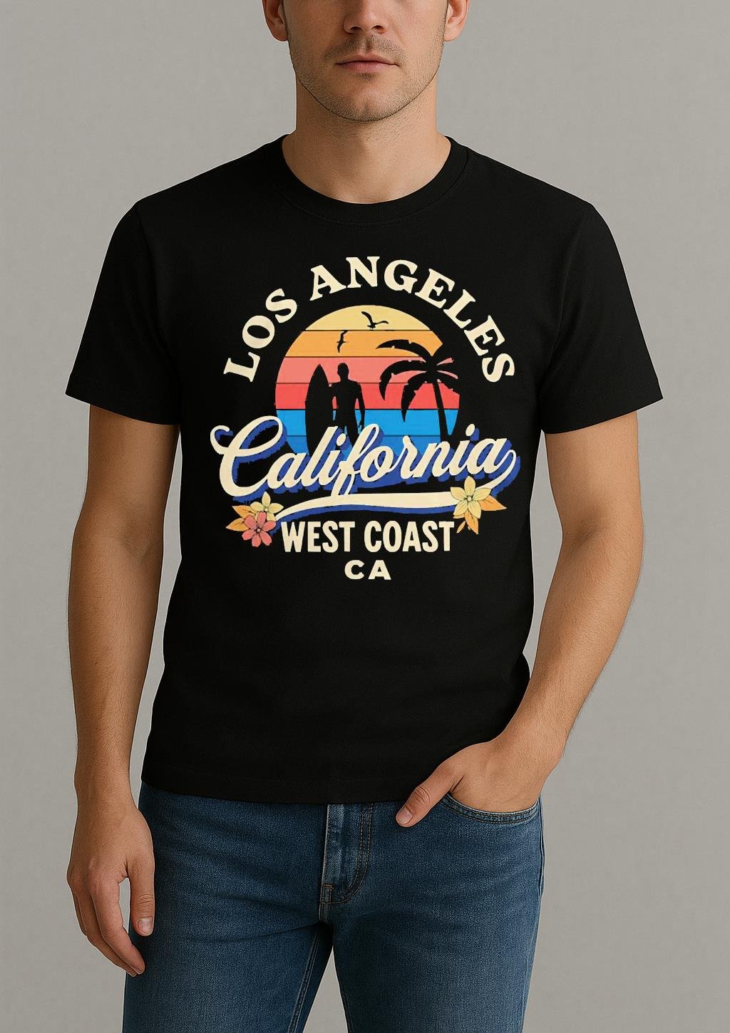 Los Angeles California Beach Surf Summer Vacation