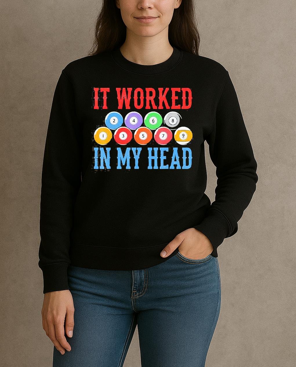 Retro Billiard Billard Player Pool Snooker Shirt sweater