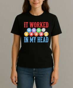 Retro Billiard Billard Player Pool Snooker Shirt Womentee