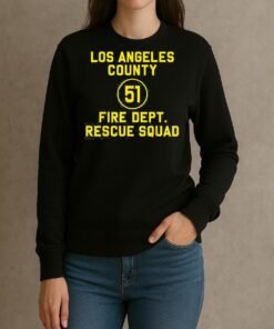 Truck Side 51 Emergency Squad Reproduction Logo Essential Shirt sweater