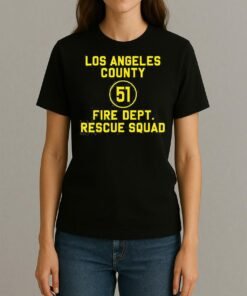 Truck Side 51 Emergency Squad Reproduction Logo Essential Shirt Womentee