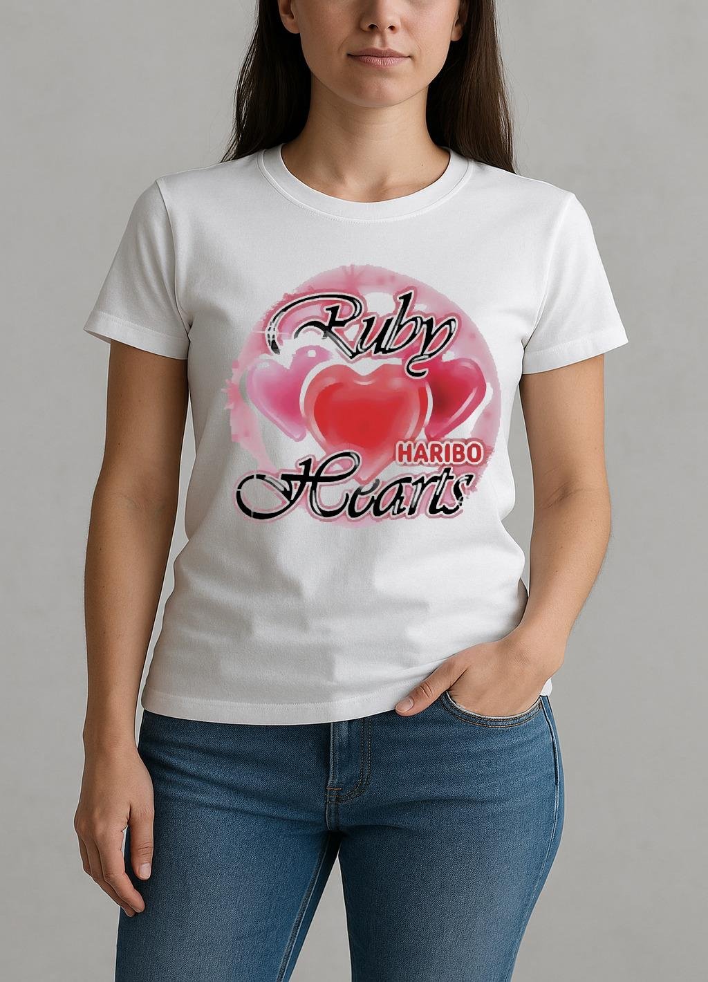 Ruby Haribo Heart Premium W-tee