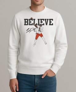 Shedeur Sanders Believe Cleveland Football Premium sweater