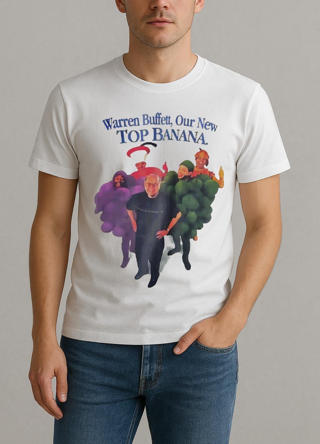Warren Buffett Our New Top Banana Premium Shirt by Bino Shirt – Custom Graphic T-Shirt
